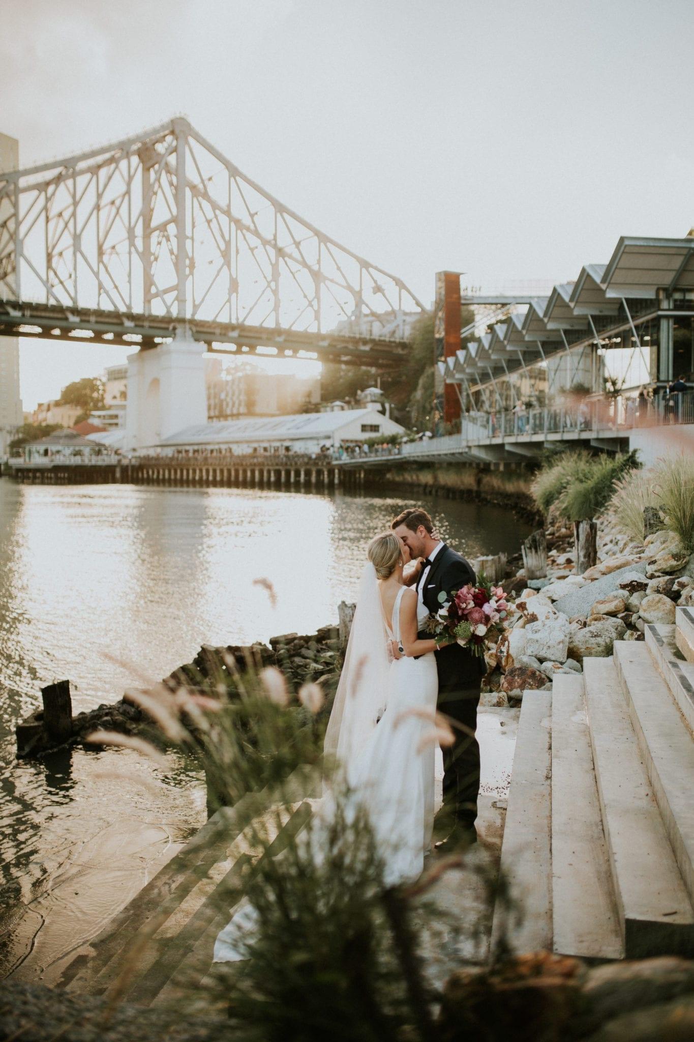 Jess & Mitch's Modern Industrial Wedding - White Lily Couture