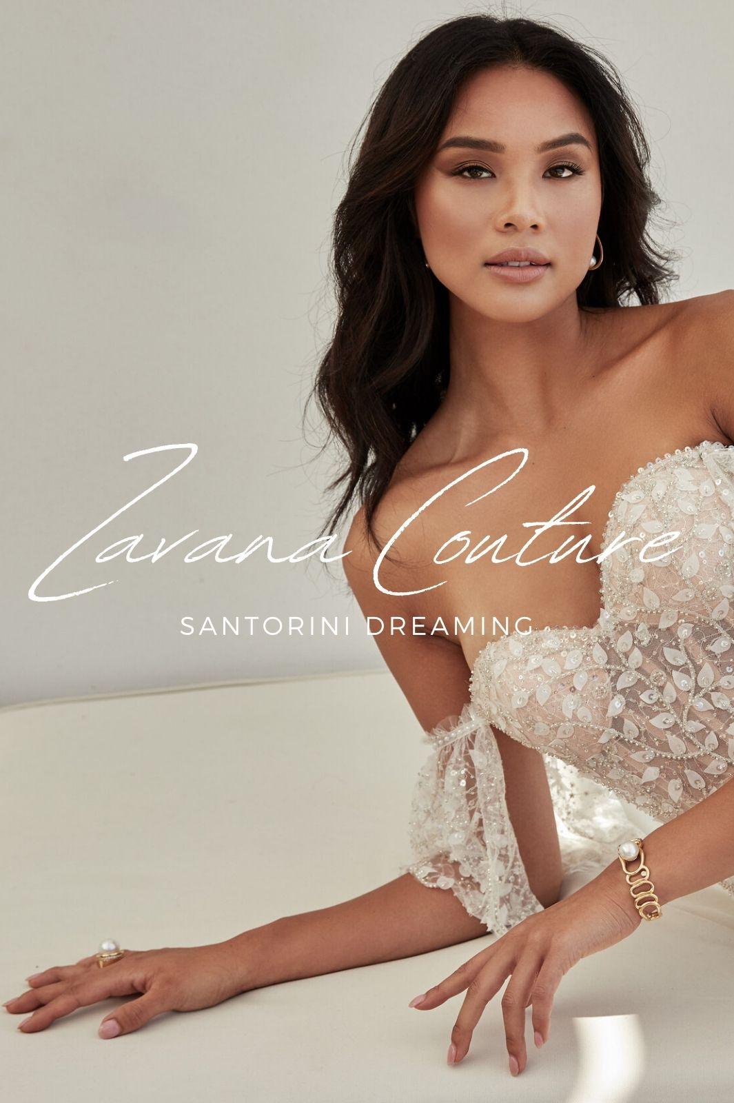 Zavana Couture - Santorini Dreaming Collection Preview - White Lily Couture
