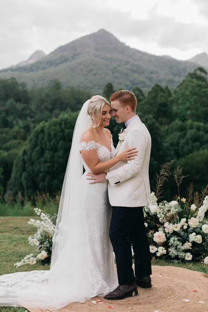 Jasmine & Steve's Dreamy Hinterland Wedding - White Lily Couture