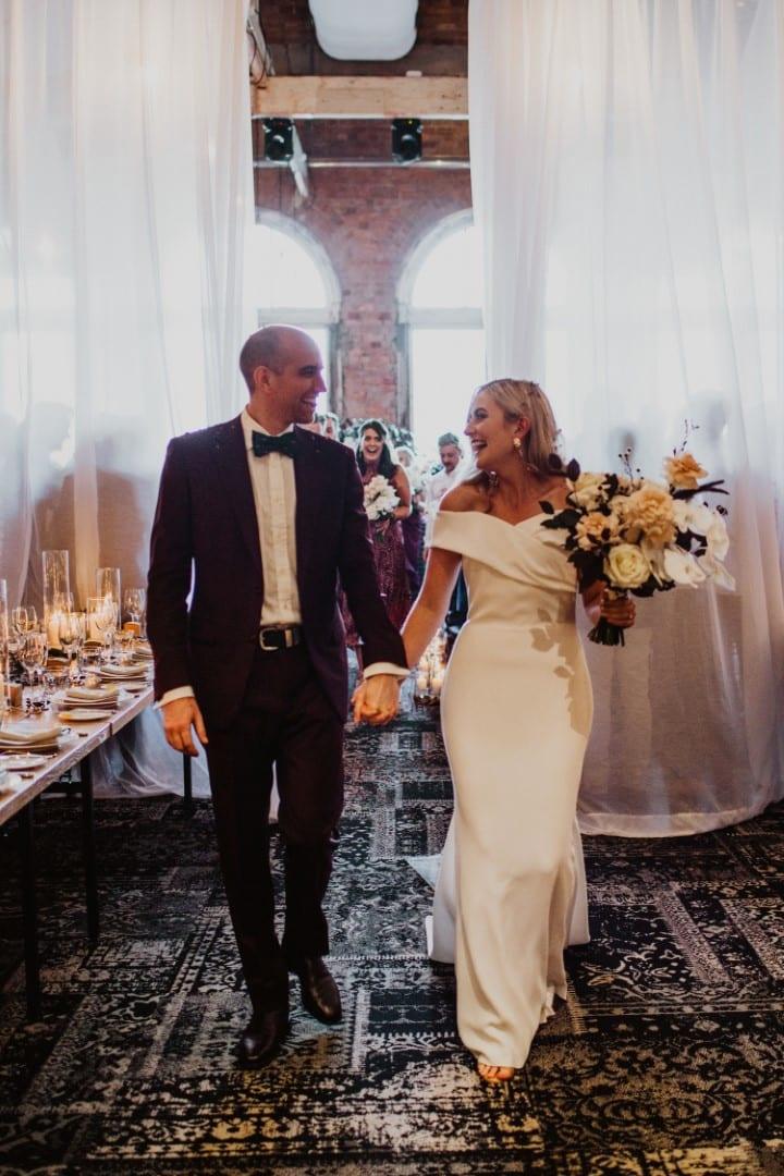 Cass & Myles - An Industrial Chic City Wedding  - White Lily Couture
