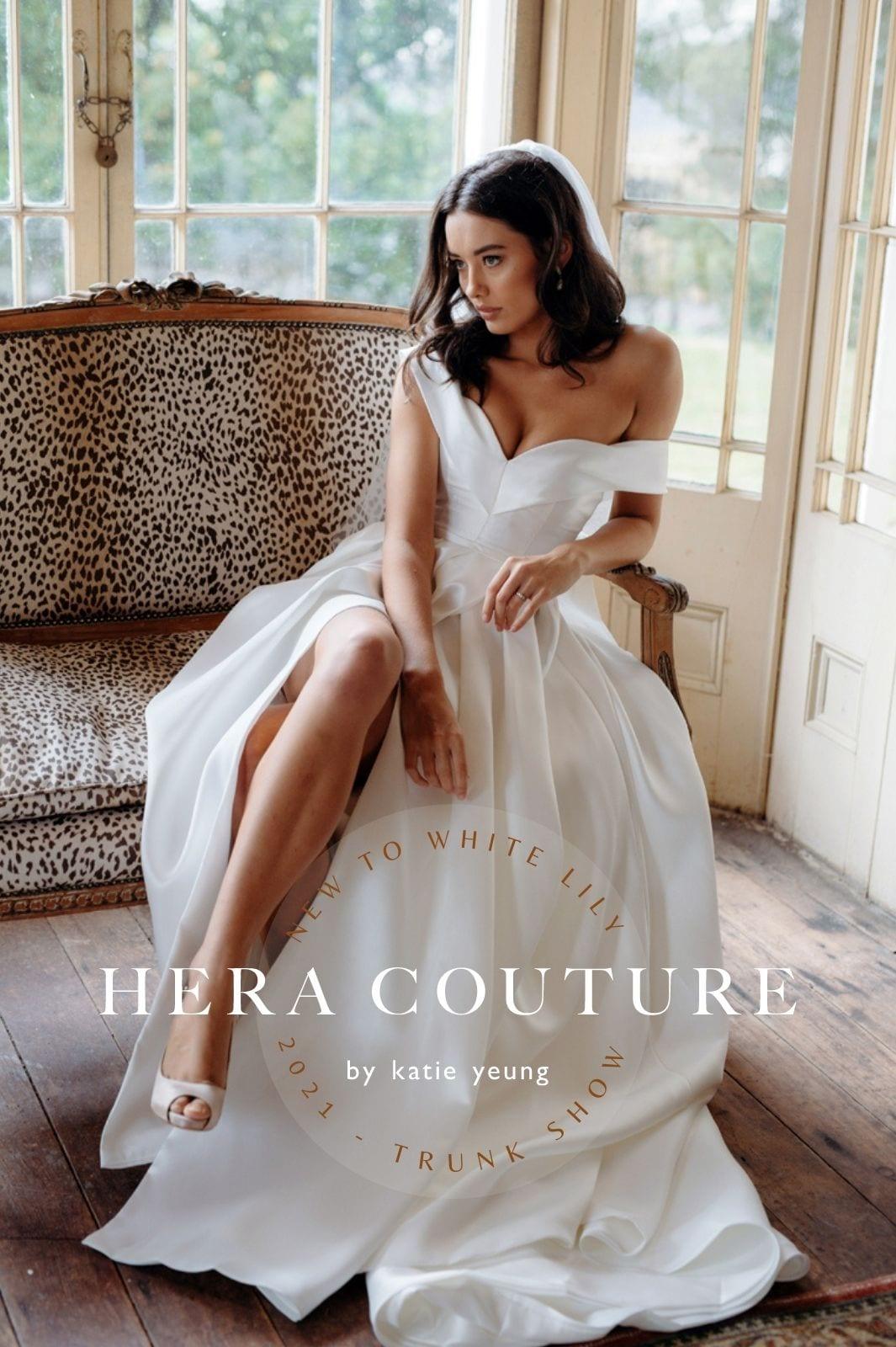 For a Limited Time - Hera Couture by Katie Yeung - White Lily Couture