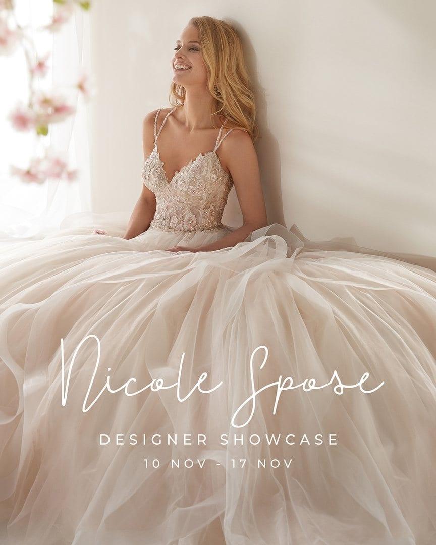 Nicole Spose 2019 Designer Showcases - White Lily Couture