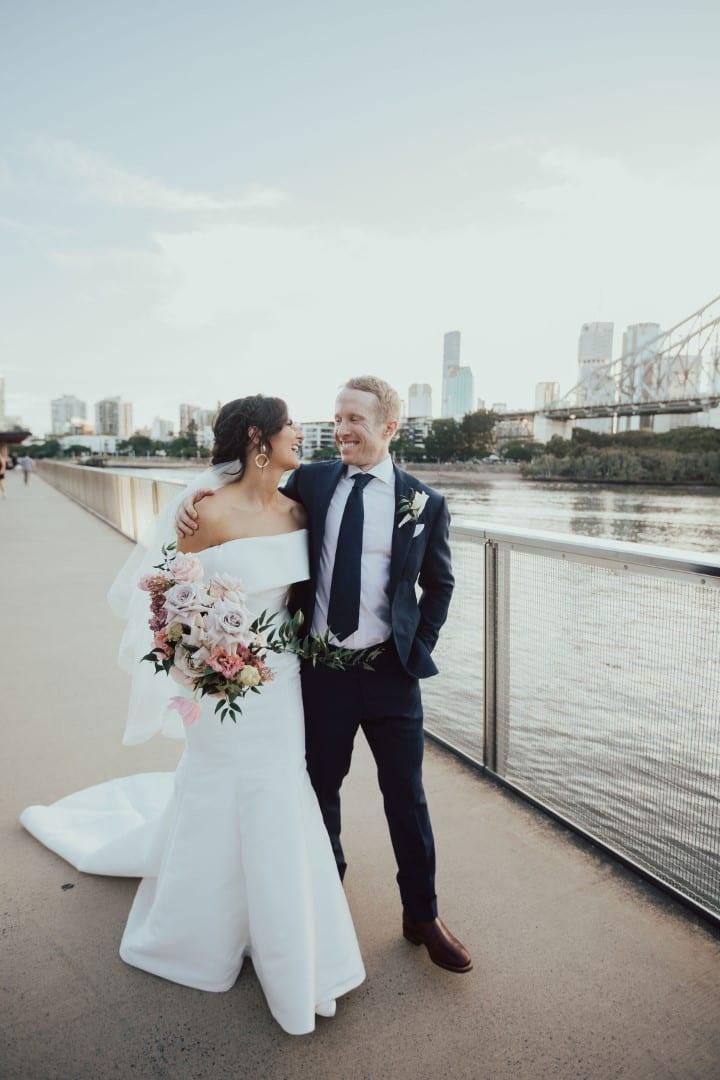 Sarah & Lee - A Timeless Brisbane Wedding - White Lily Couture