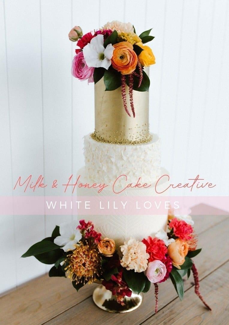 WLC Loves | Milk and Honey Cake Creative! - White Lily Couture
