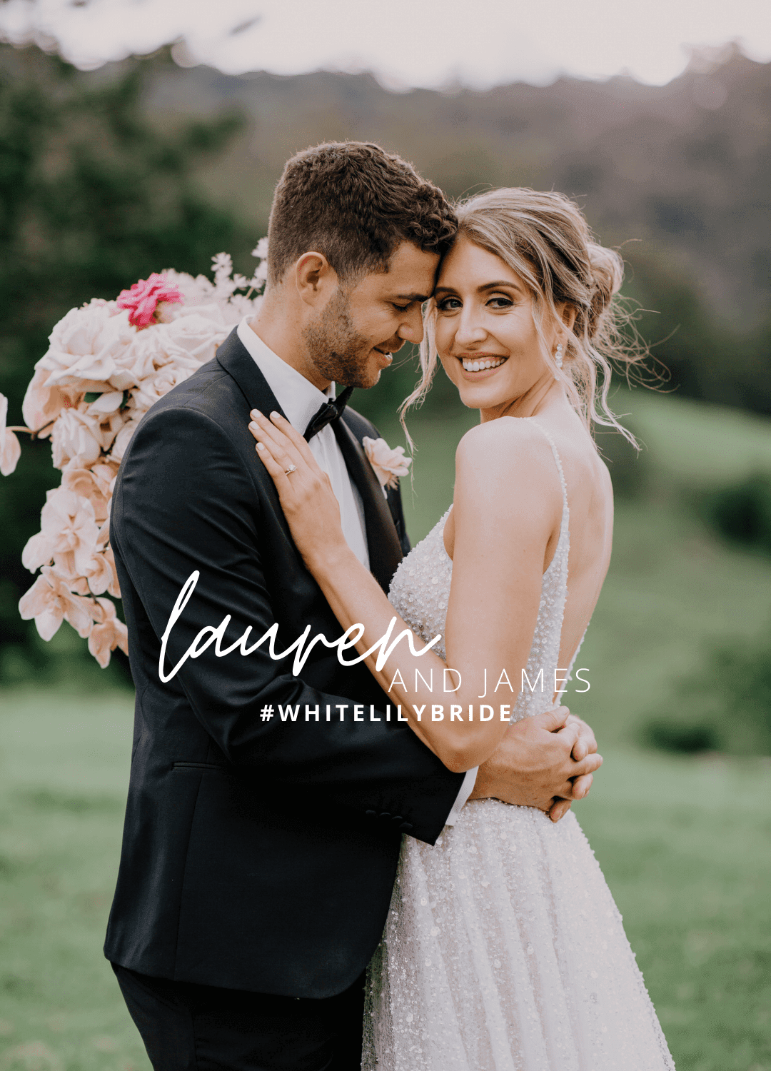 Lauren & James - A Colourful Country Wedding at Cowbell Creek - White Lily Couture