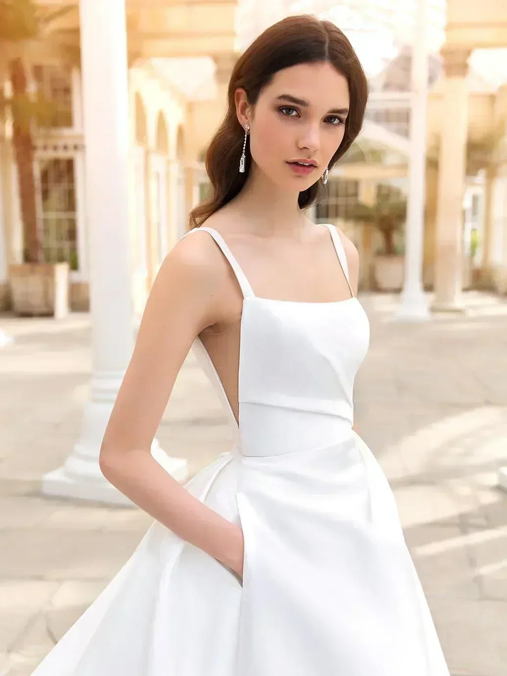 white lily mikado Sandra | Enzoani