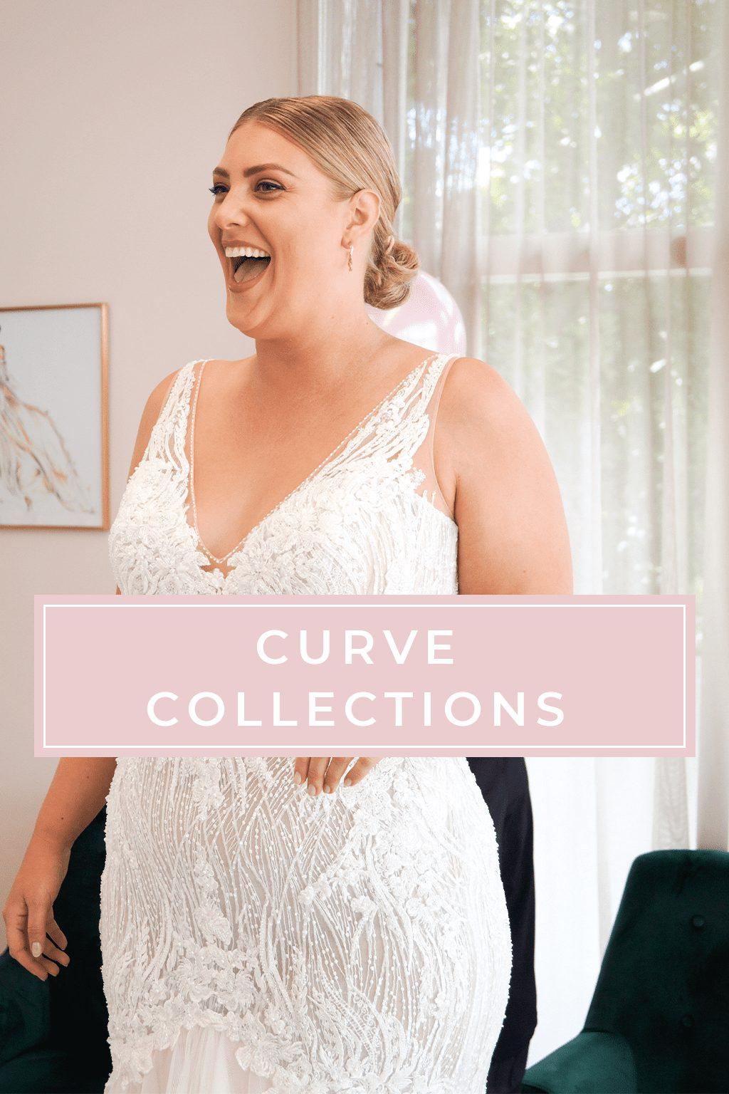Curve Brides - Plus Size Wedding Dress Designers - White Lily Couture