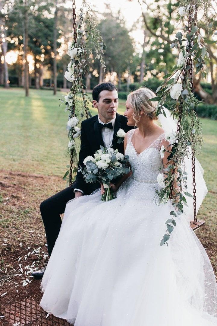 Kara & Michael's Elegant Homestead Wedding - White Lily Couture