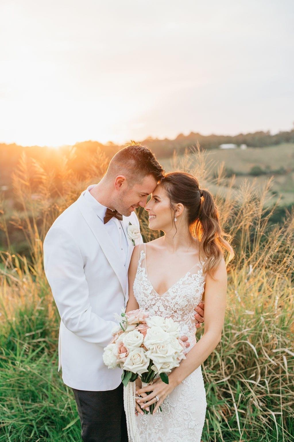 Caitlin & Daniel's Summergrove Estate Wedding - White Lily Couture