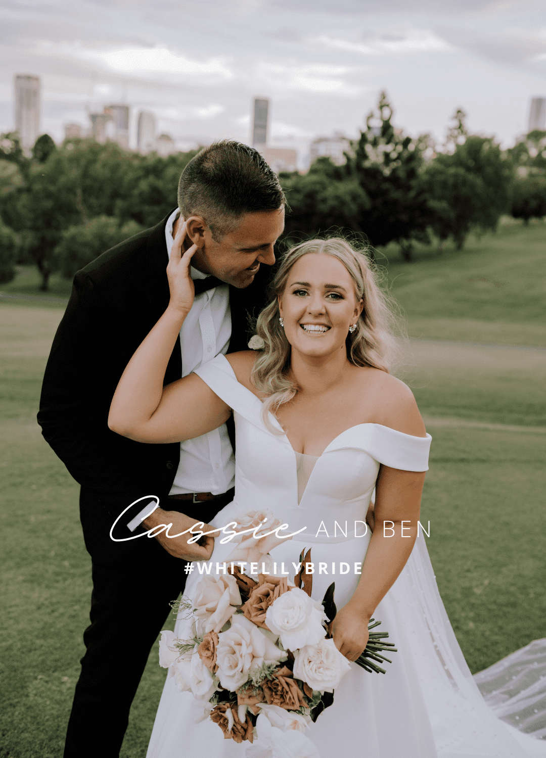 Cassie & Ben - A Day Full Of Love At Victoria Park - White Lily Couture