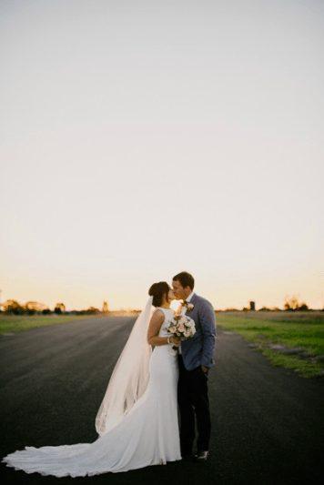 Lisa & Will | Real Wedding | White Lily Couture - White Lily Couture
