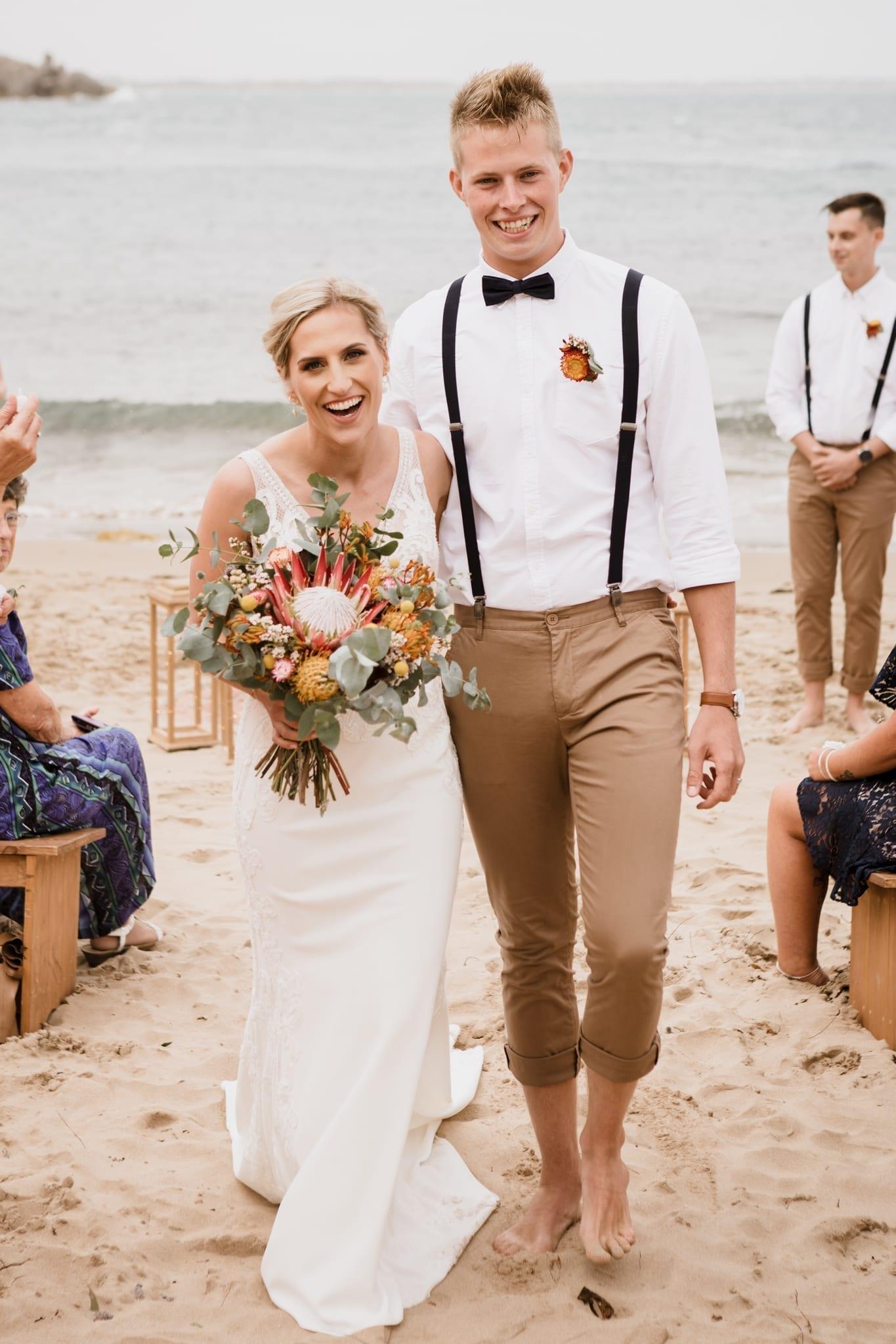 Maddy and Dominic’s South Australian Coastal Wedding - White Lily Couture