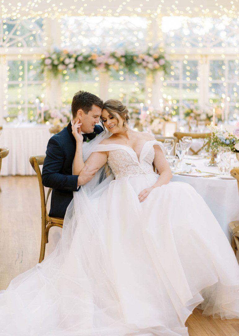 Katie & Cameron - A Princess Wedding at Gabbinbar Homestead - White Lily Couture