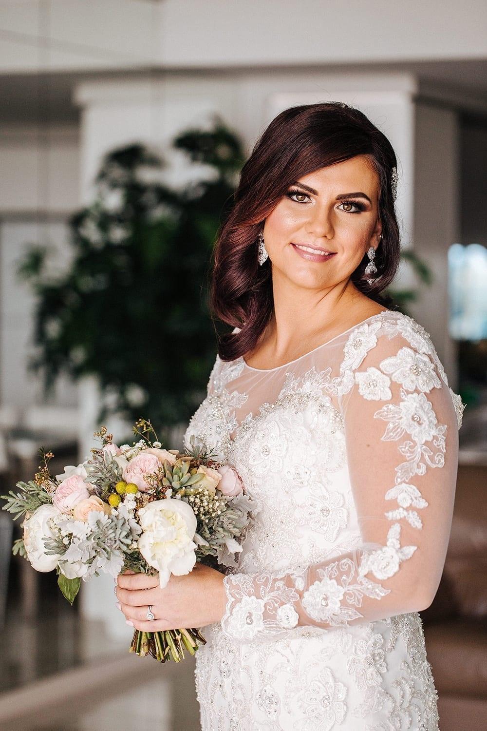 Real Bride | Kirsty & Kris' Wedding - White Lily Couture