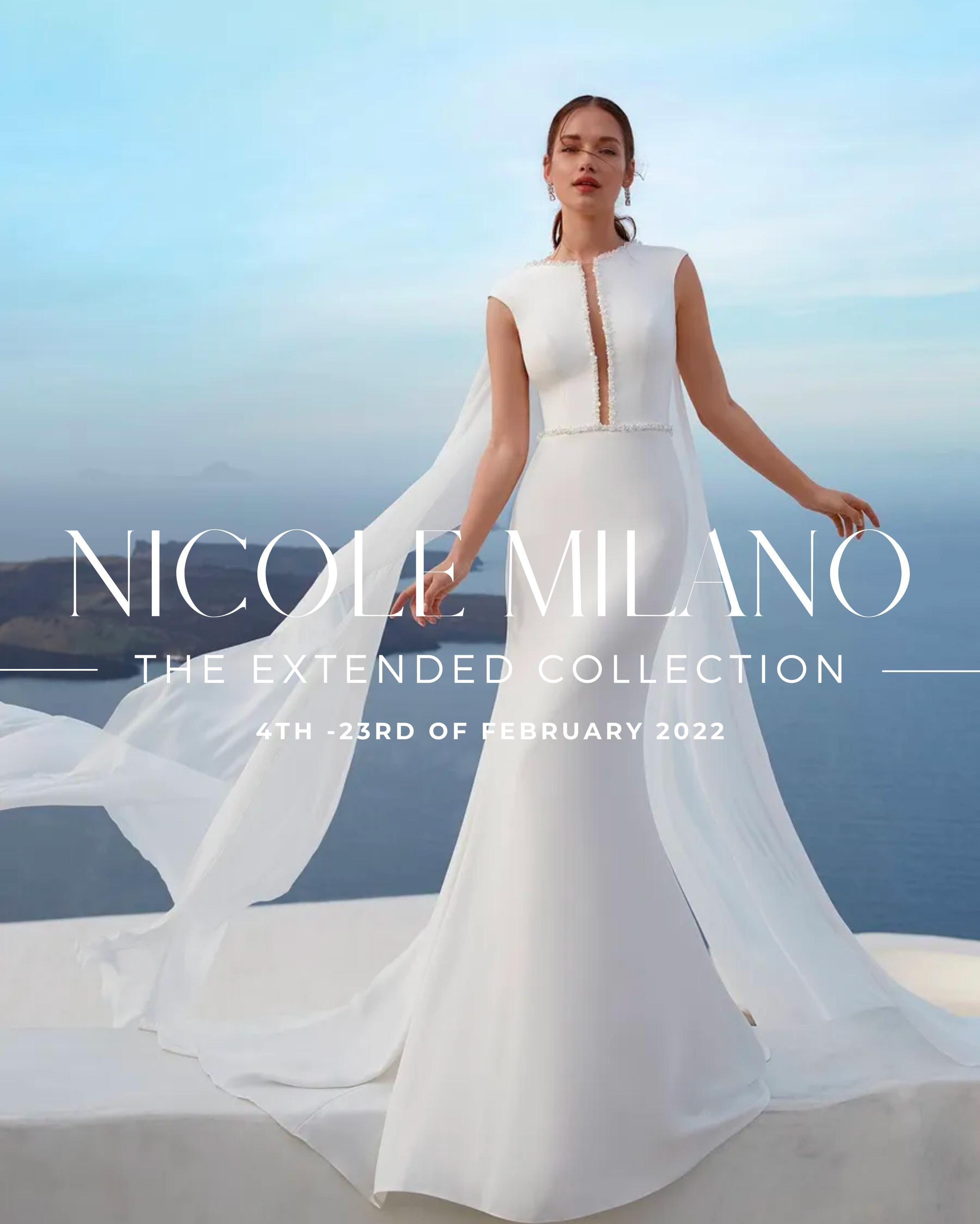 2022 Nicole Milano - The Extended Collection Trunk Show - White Lily Couture