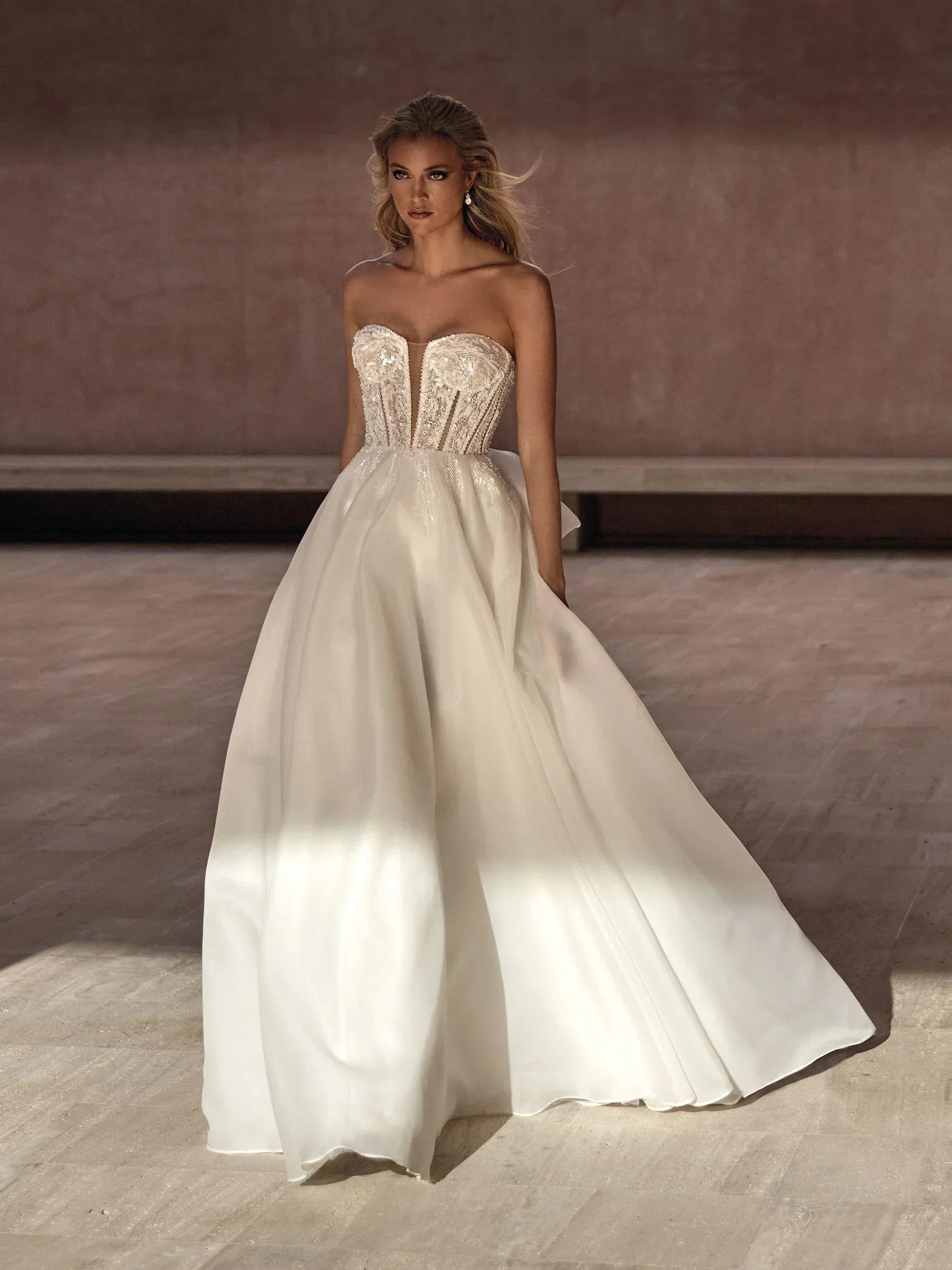 bayo formal dress Champagne Mermaid prom dress for Plus Size Women - Floral Beaded Evening Formal Party Gown for Second Reception, Birthday, and Engagement